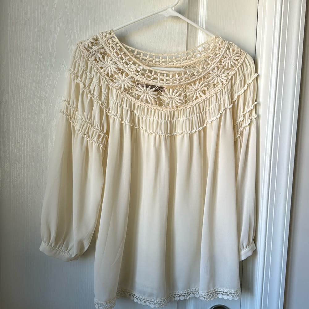 Love21 women white blouse, most likely small